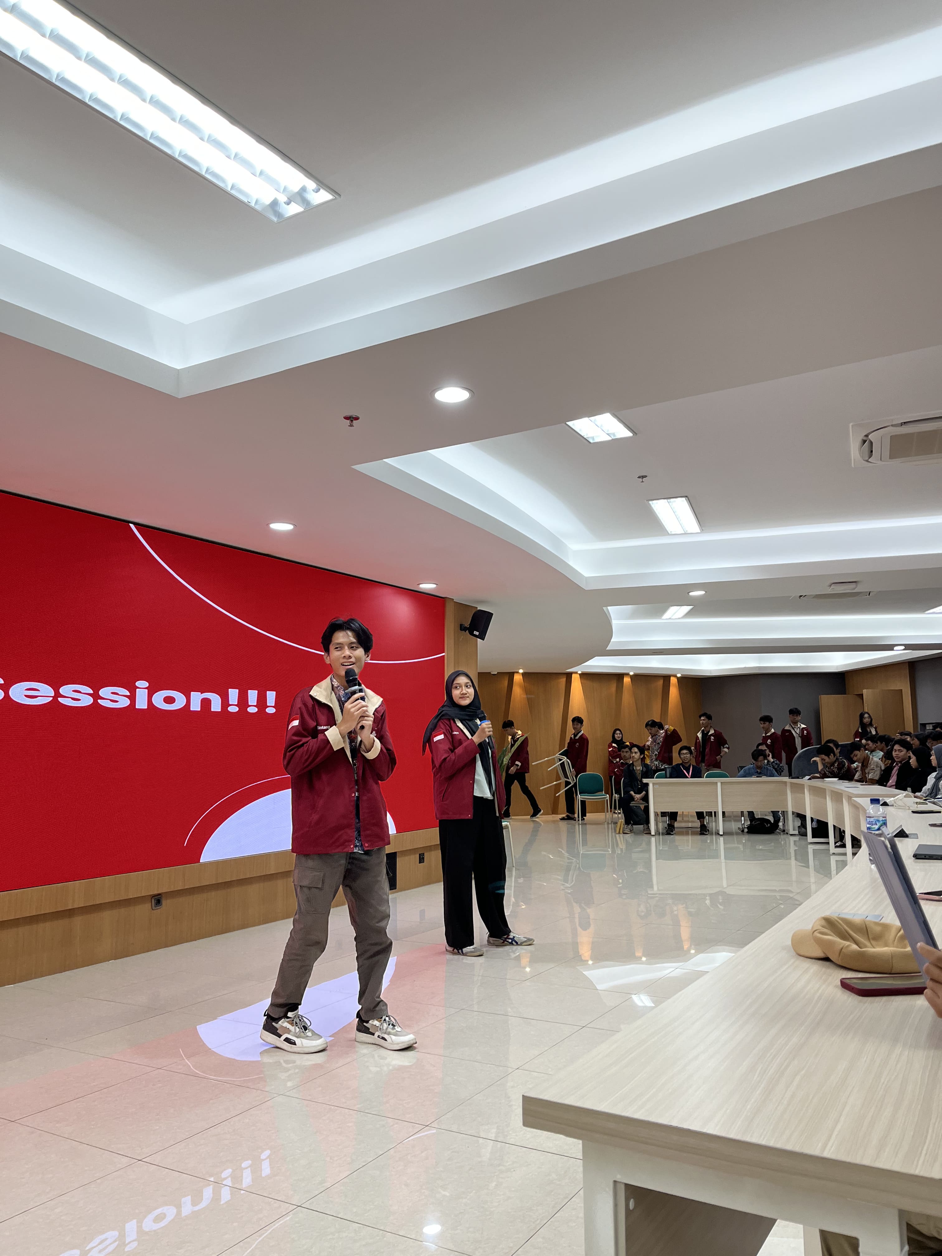 MC at Networking Night